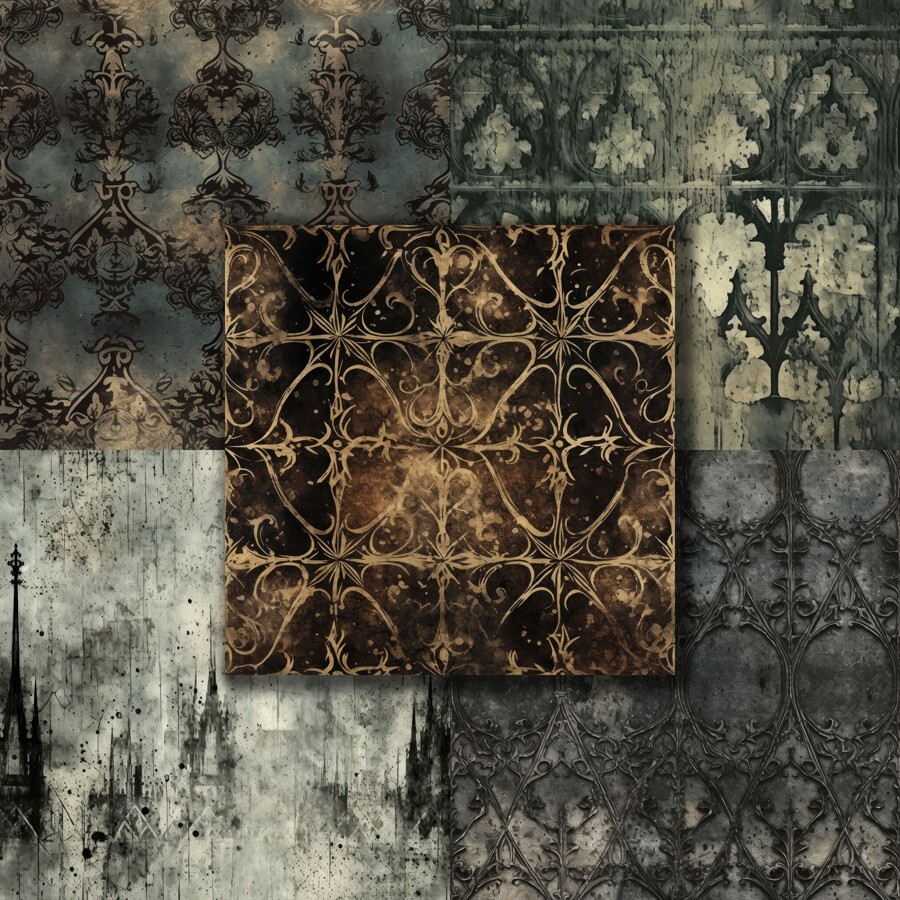GOTHIC GRUNGE - Paper Pack