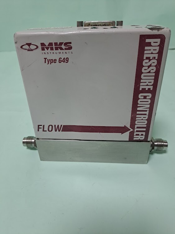 MKS Instruments 649A51T11CAVR N2 10 SCCM Flow Pressure Controller Type 649