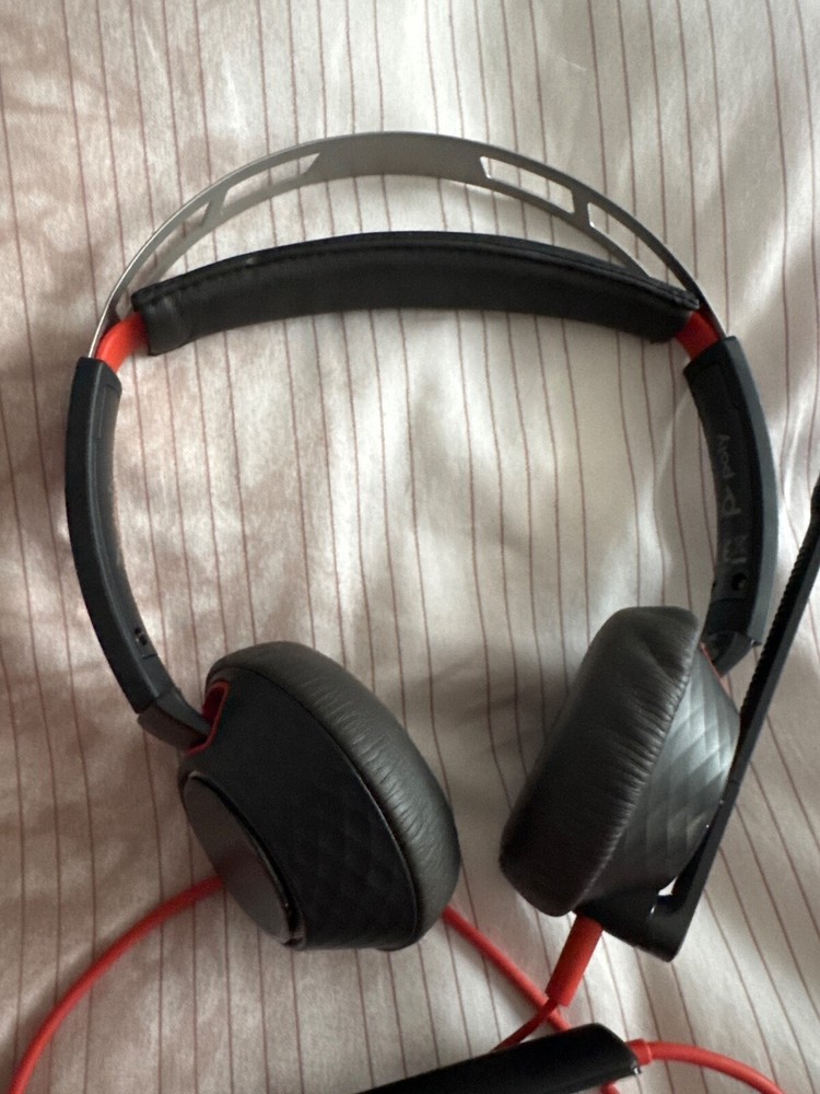 Plantronics Poly C5220 USB-C Over the Head Blackwire Binaural Stereo Headset EUC