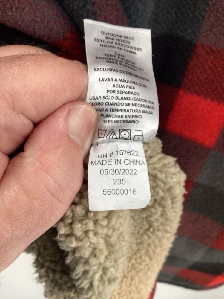 Boys Eddie Bauer Full Button Buffalo Plaid Shacket-10/12