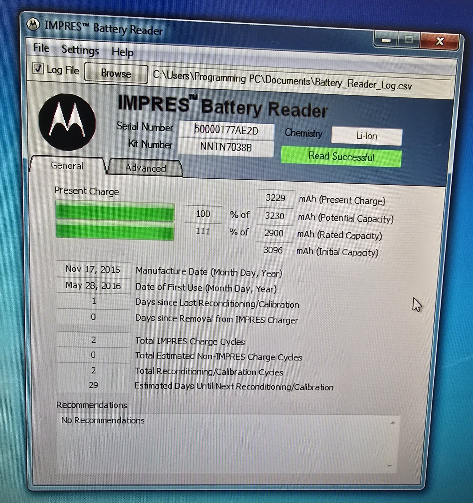 Set of 3 MOTOROLA NNTN7038 Batteries NEW Old Stock for APX 6000 7000 8000 Radios