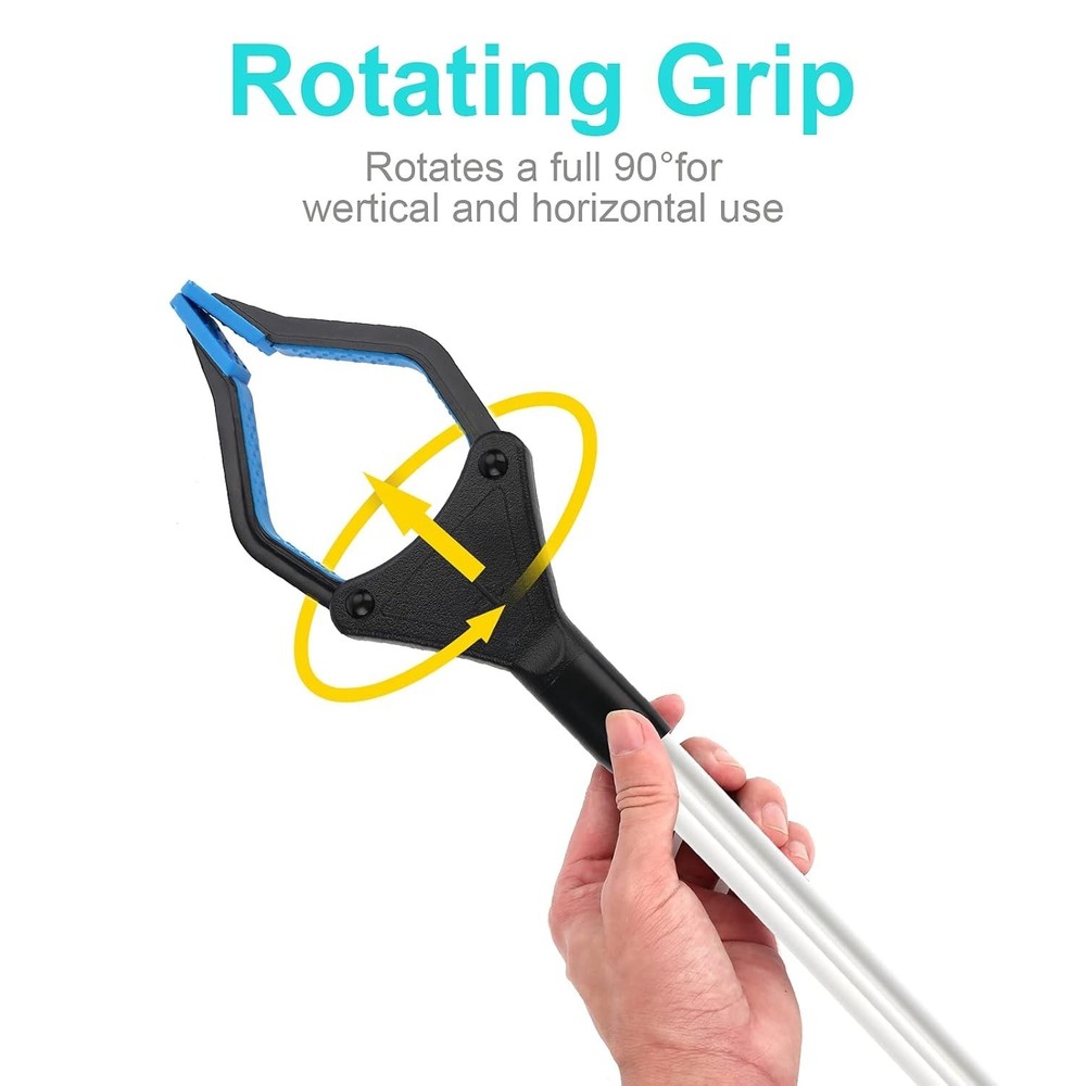 Grabber Reacher Tool, 32" Foldable Picker Upper Grabber, Reaching Tool for Trash