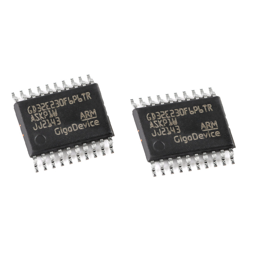 10PCS GD32E230F6P6TR TSSOP-20 ARM Cortex-M23 32-bit microcontroller