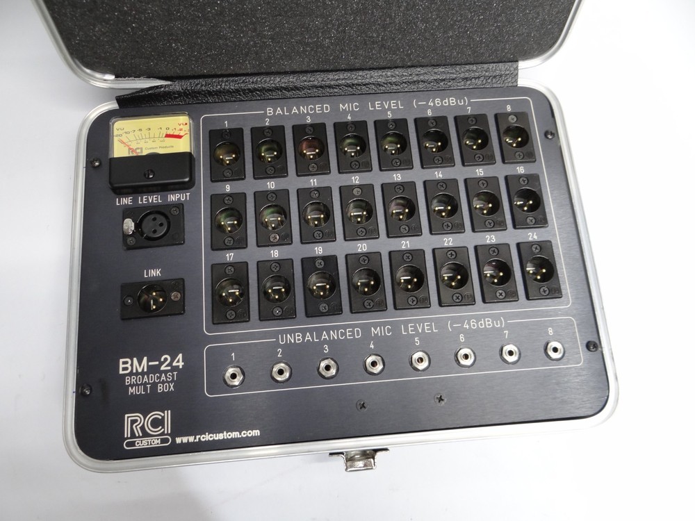 Vtg RCI Systems BM-24 Broadcast Mult Box