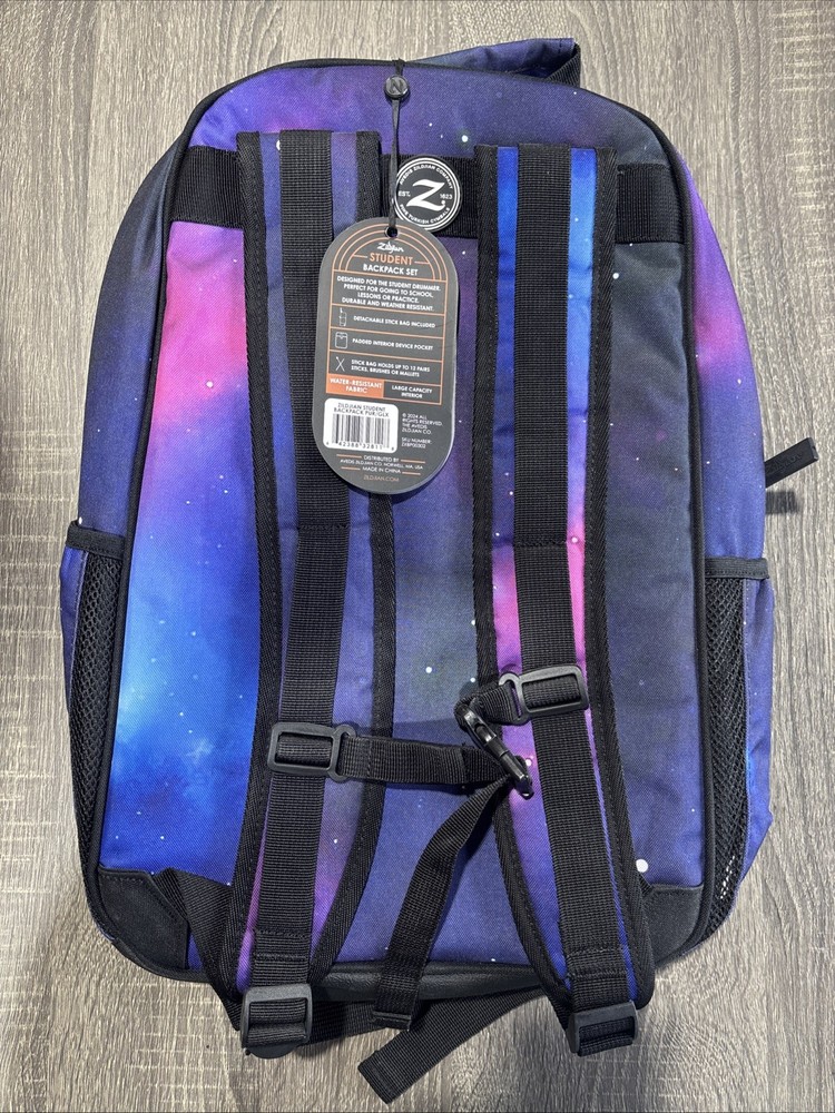 Zildjian Student Backpack Stick Bag - Purple Galaxy