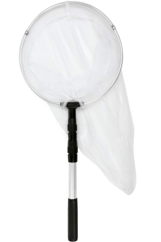 Butterfly Net With 12" Ring, 24" Net Depth, Handle Extends To 36 Inche