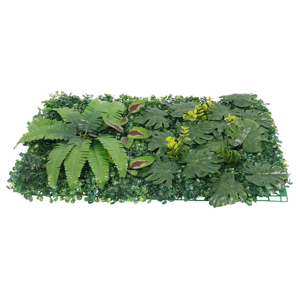 6PCS Artificial Greenery Wall Artificial Greenery Backdrop Wall Decor 40*60cm