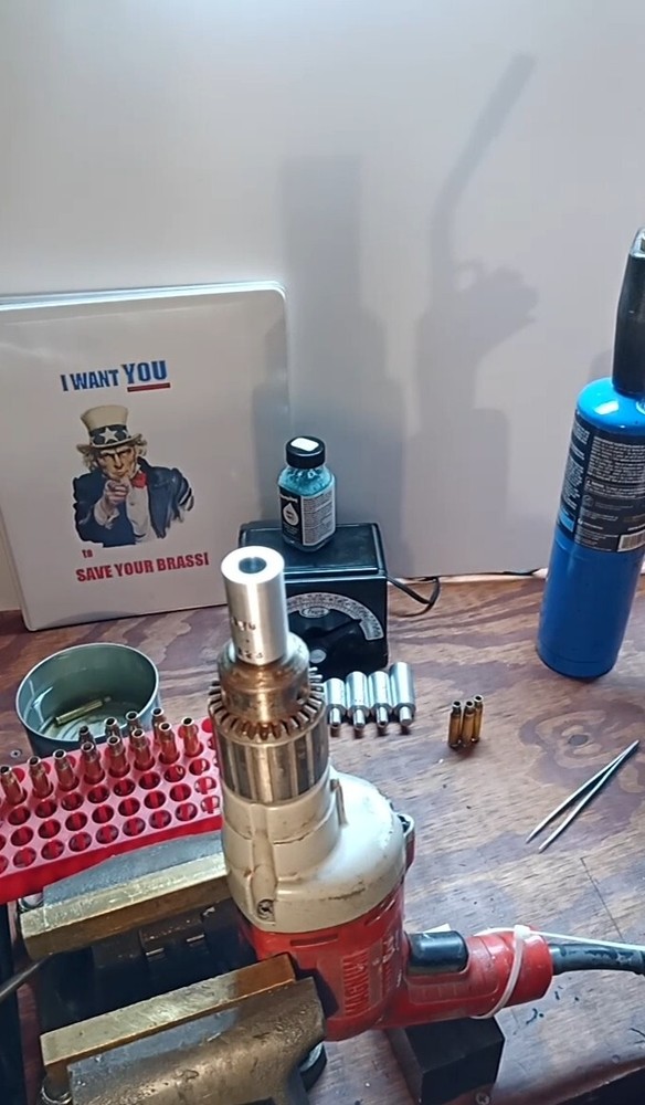 (7mm PRC) SAVE YOUR BRASS! Brass Case Annealer Reloading Tool