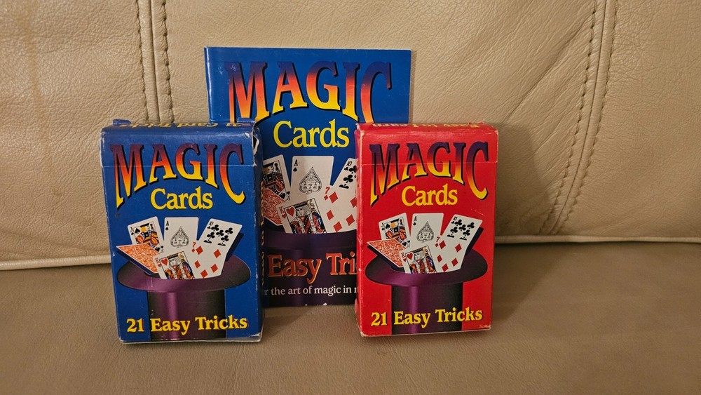 Vintage Hoyle Cards Magic Trick Illusion 21 Easy Tricks
