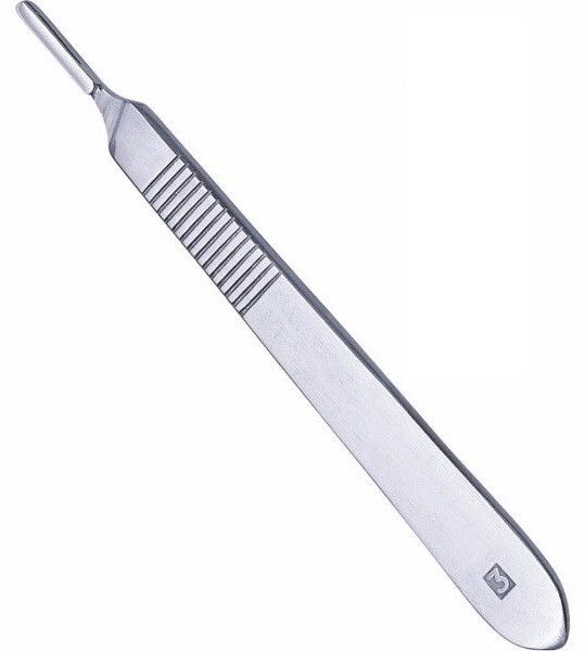 6 Knife Handles # 3, Premium Staiunless