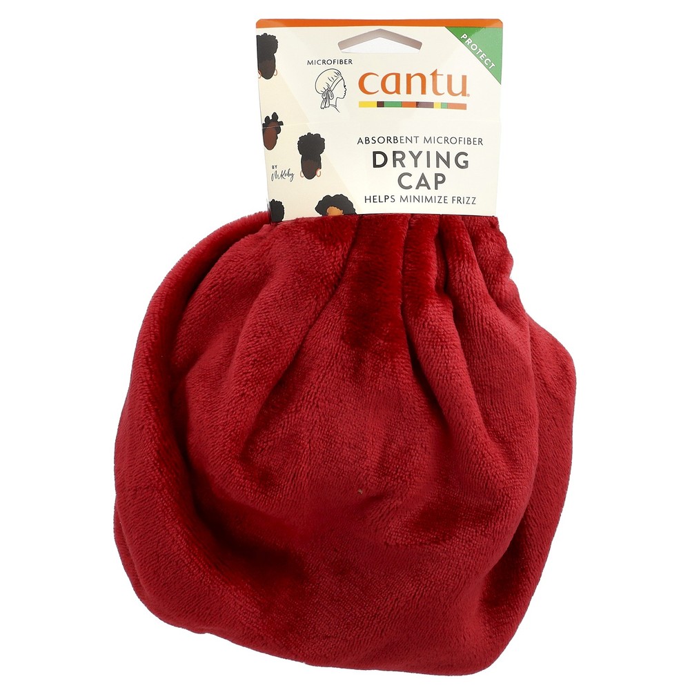 Absorbent Microfiber Drying Cap, One Size Fits Most, 1 Cap