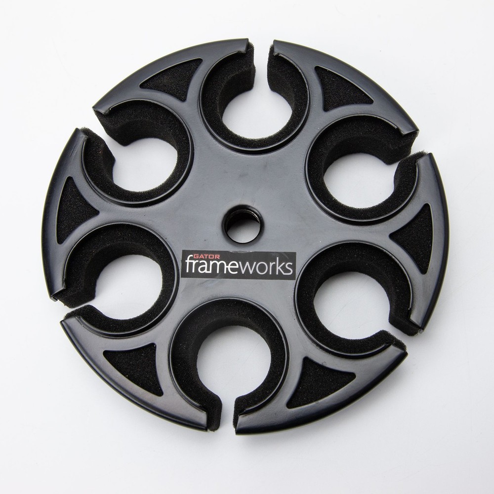Gator Frameworks Multi Microphone Tray Holds 6 Mics