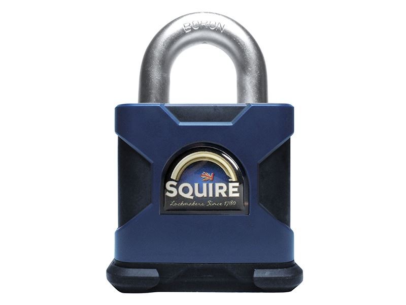 Squire - Cadenas solide en acier 80mm