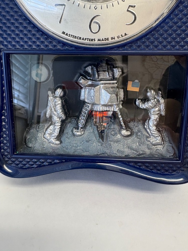 Apollo Clock Mastercrafters Space Clock “fully loaded” version model A-11