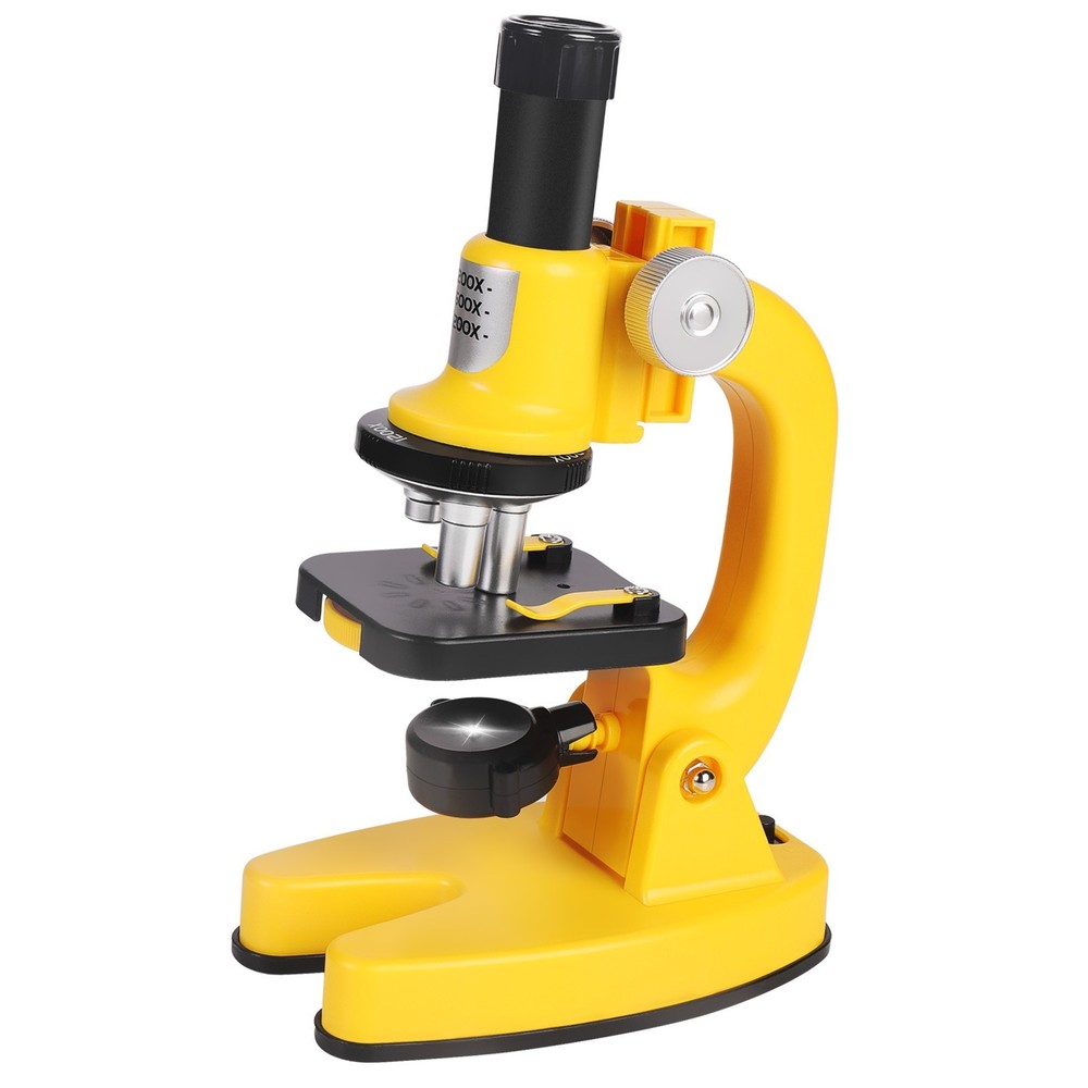 Kids Beginner Microscope Science Kit 200x-1200x Microscope Gift