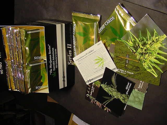Pot Marijuana Cards Wholesale Box Lot with Hemp Art, New