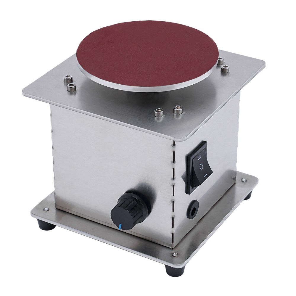 4" Mini Disc Sander with Variable Speed 6000RPM Electric Small Hobby Disk Sander