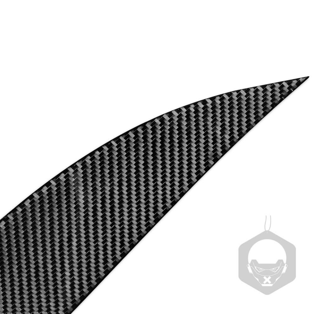 For Ford Mustang 96-03 LHD Carbon Fiber Interior Dashboard Co-pilot Panel Cover