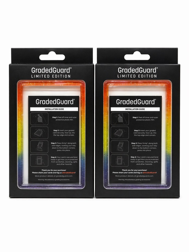 GradedGuard PSA Graded Card Case Guard Protector DAYBREAK V2 Limited Edition x2