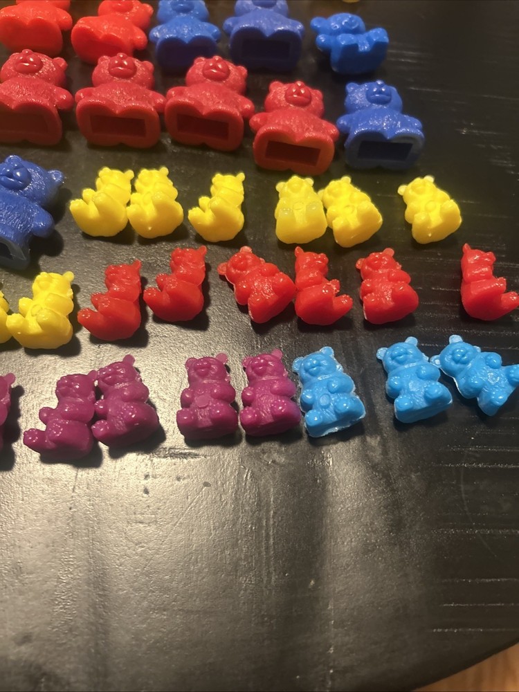 Learning Resources 125 Three Bear Family Counters Educational Counting & Sorting