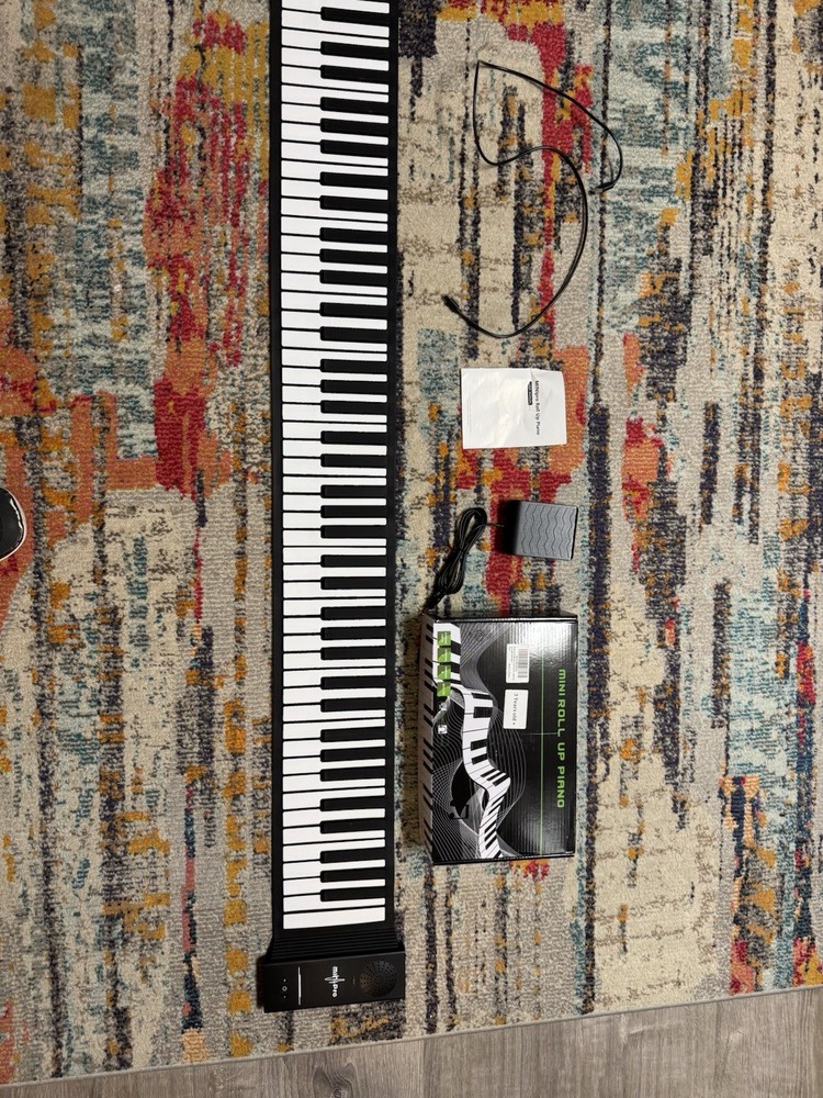 Mini Roll Up Piano Keyboard 88 Keys