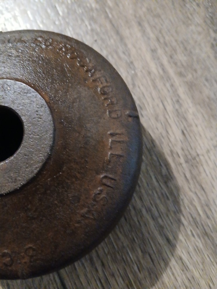 Greenlee 3" Conduit Knockout Die Rusty