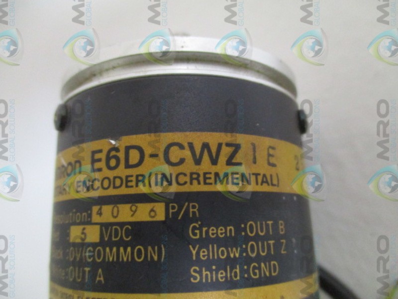 OMRON E6D-CWZ1E ROTARY ENCODER (MISSING ACCESSORIES) NSNP