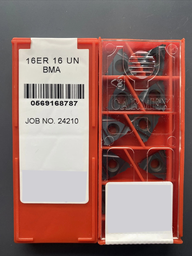 10pcs External thread 16ER 16UN BMA Thread Turning inserts IC 3/8 3ER 16UN BMA