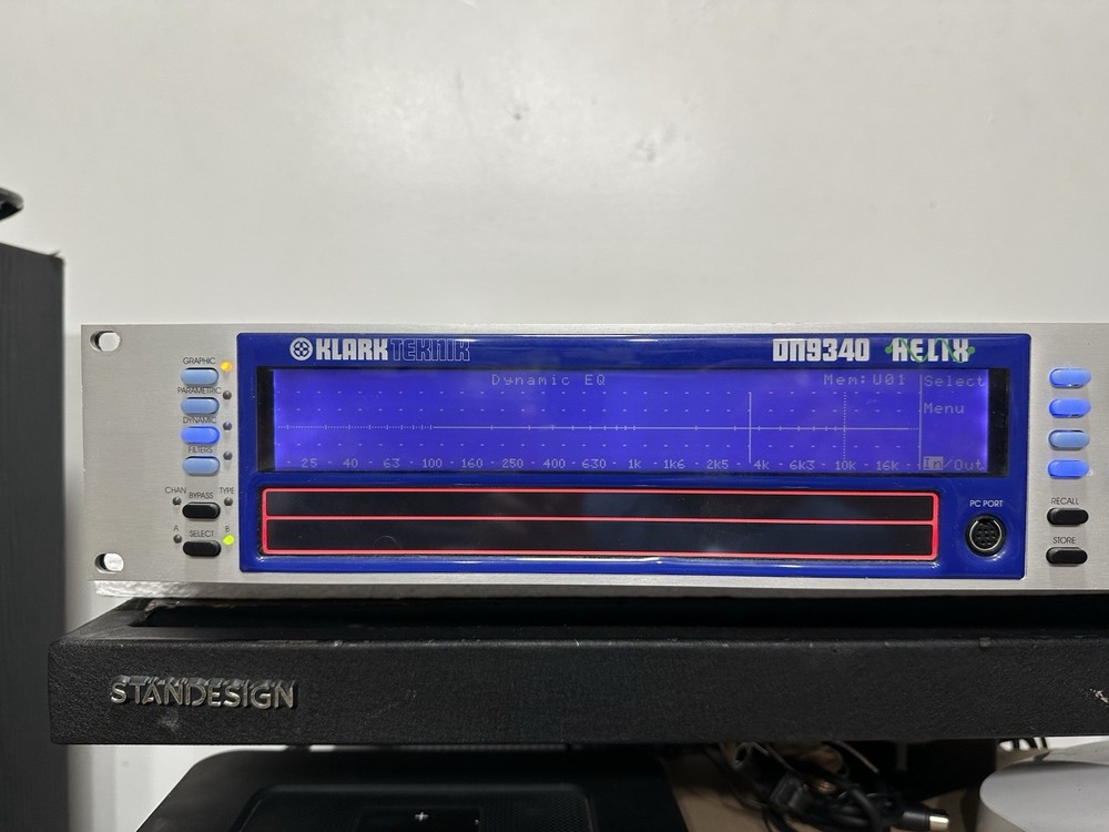 Klark Teknik DN9340 DIGITAL EQUALIZER WORKING GREAT