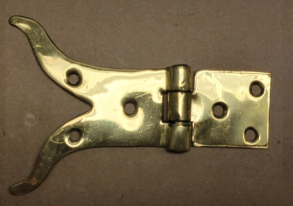 Unique Solid Brass Hinge Ice Box Strap Toy Box