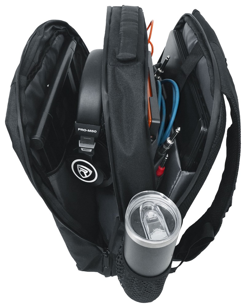American DJ Mega Flash DMX 800-Watt Compact DMX Strobe Light+Backpack ADJ
