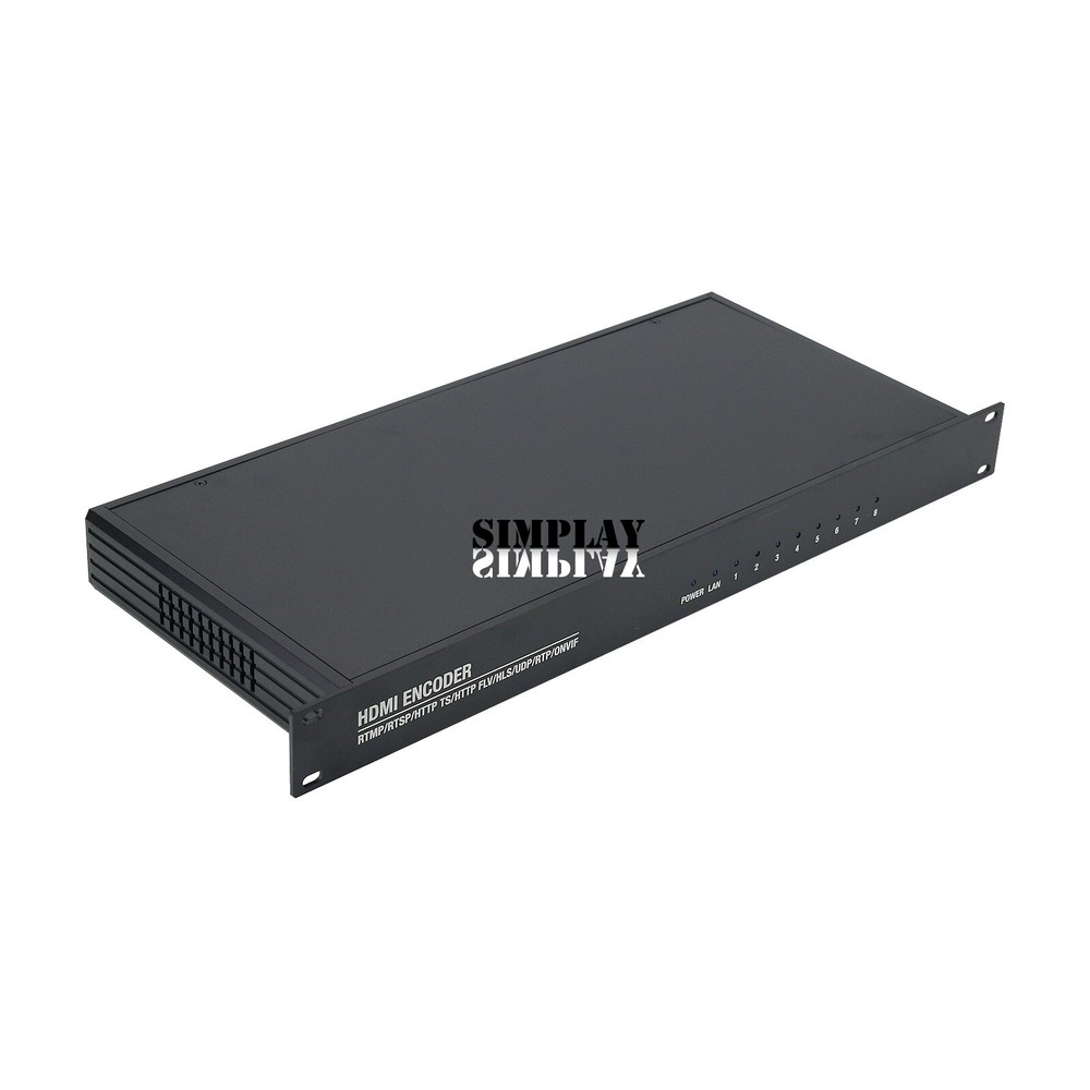 8CH H.265 1U HDMI Encoder PC NVR Video Encoder for RTMP/RTSP/HTTP