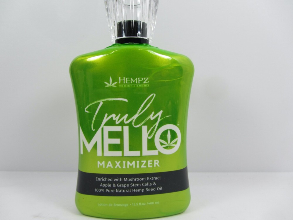 HEMPZ TRULY MELLO MAXIMIZER (NO BRONZER) TANNING LOTION