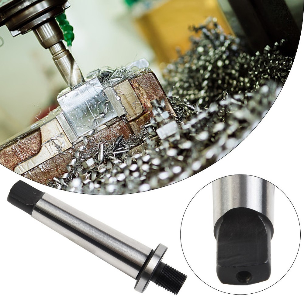 Efficient 2MT Shank to 1/2'' 20 Thread Drill Chuck Arbor MT2 Extension