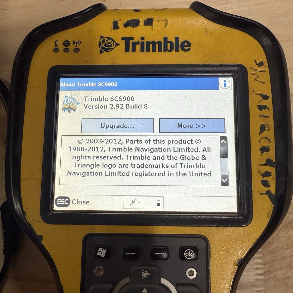 Trimble TSC3 Data Collector & SCS900 Software