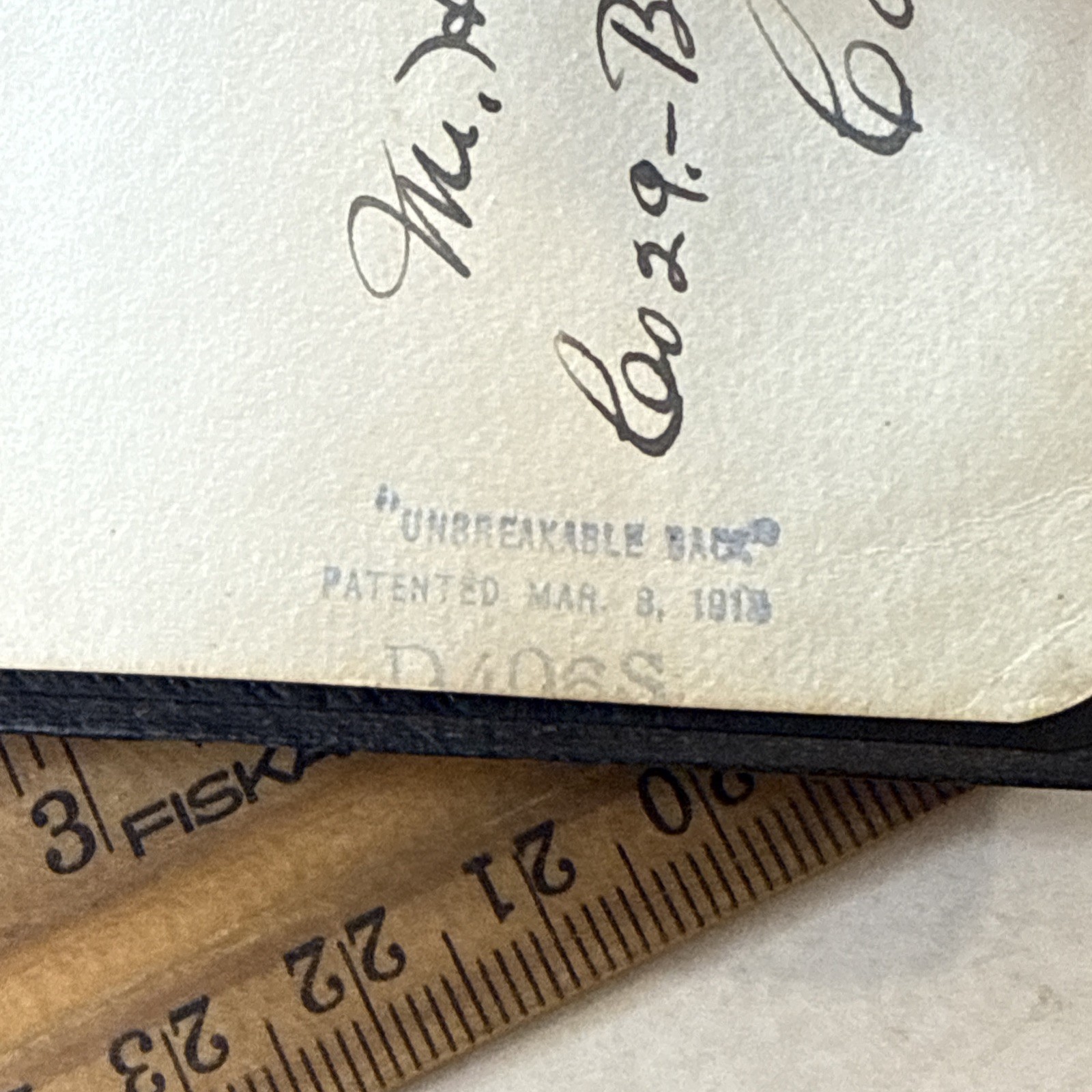 1918 WWI New Testament Pocket Holy Bible Army Camp Dodge Iowa IA Soldier Army SD