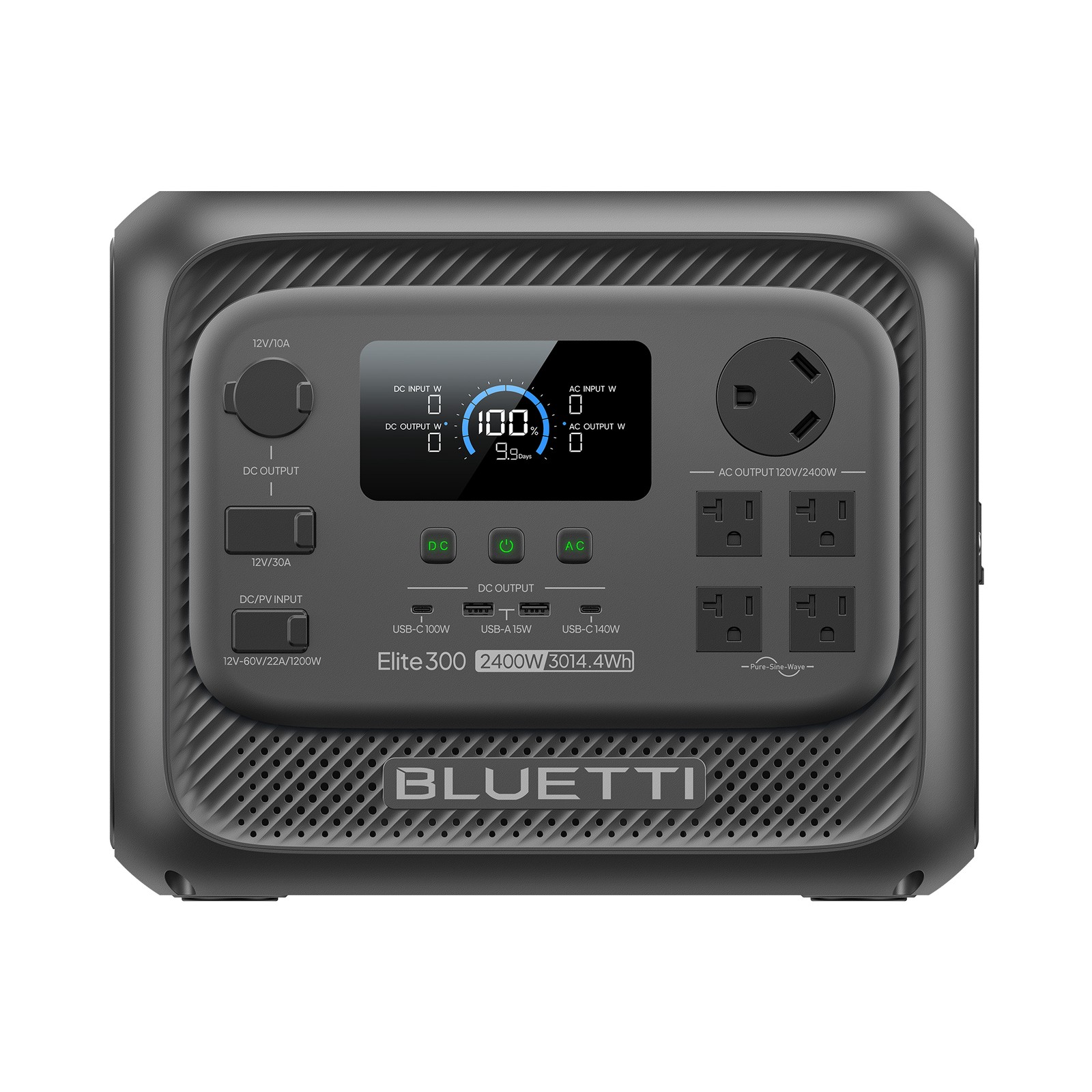 BLUETTI Elite 300 2400W 3014.4Wh Portable Power Station LiFePO4 for RVs Travel