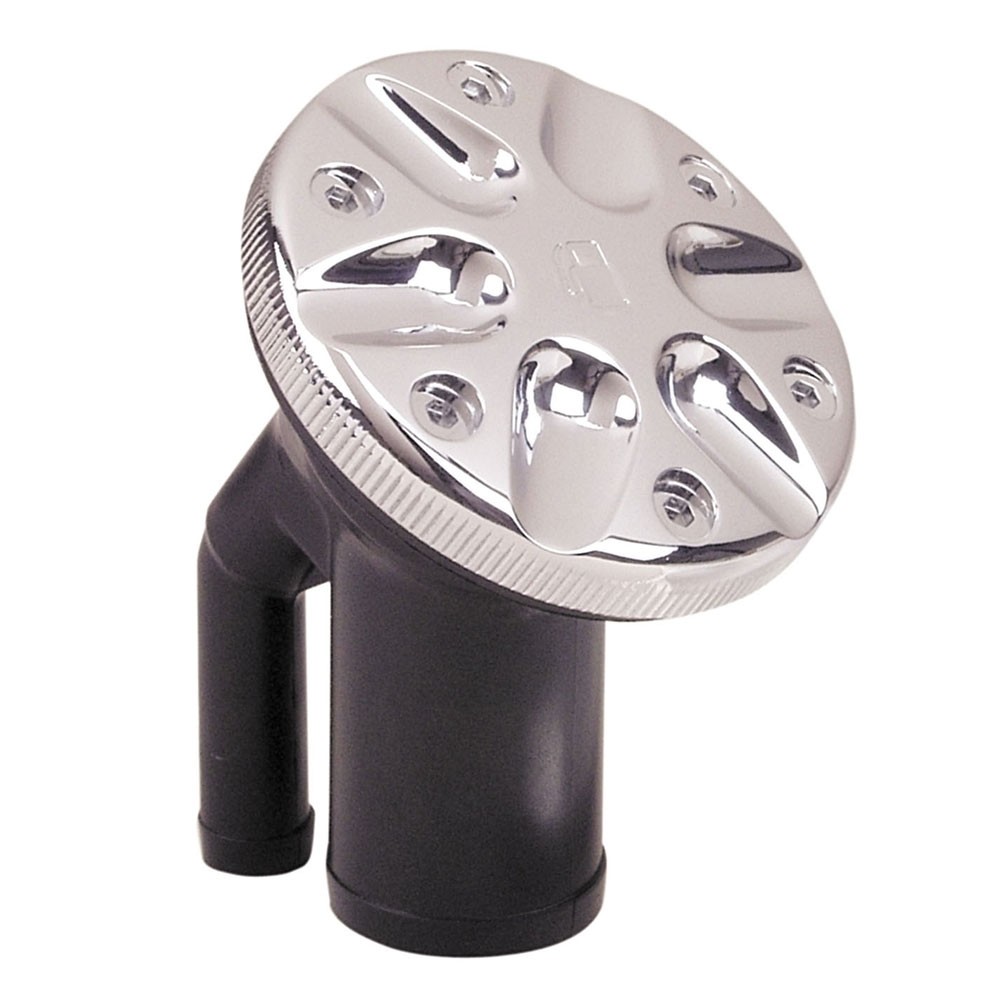 Perko 0590 Vented Fill Cap 1-1/2" Hose, Chrome