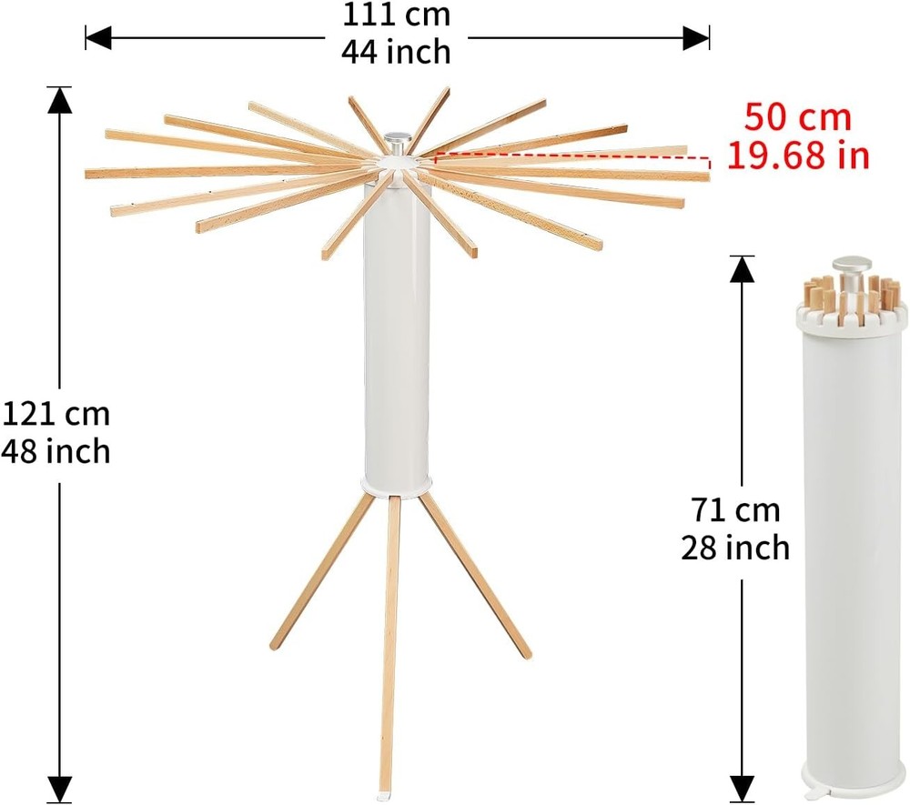 Tripod Clothes Drying Rack, Garment Rack Portable and Foldable Space Saving