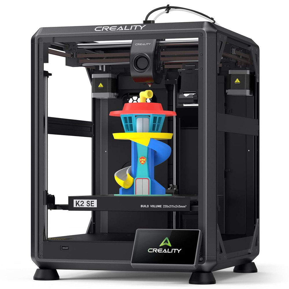 K2 SE 3D Printer, Support Multicolor Printing Needs CFS, 500Mm/S High-Speed Prin