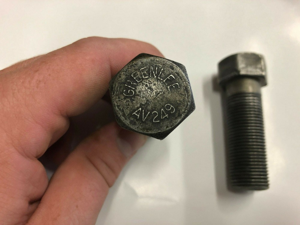 (2) Greenlee AV249, 3/4 Draw Stud Bolt