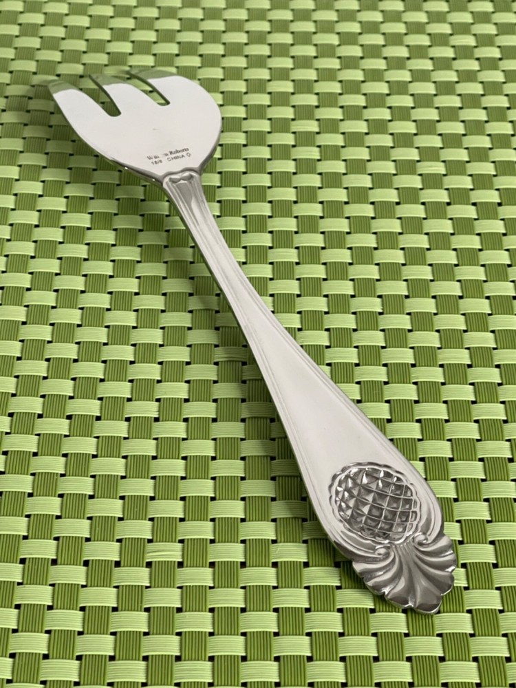 William Roberts CHARLESTON PINEAPPLE Stainless 18/8 Glossy Flatware CHOICE E59G