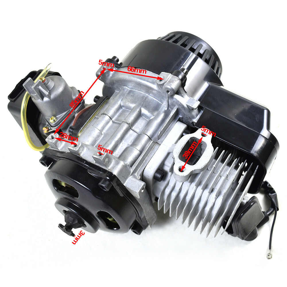 50CC 49CC 2 Stroke Pull Start Engine Motor Pocket Mini Dirt Bike Quad ATV Buggy