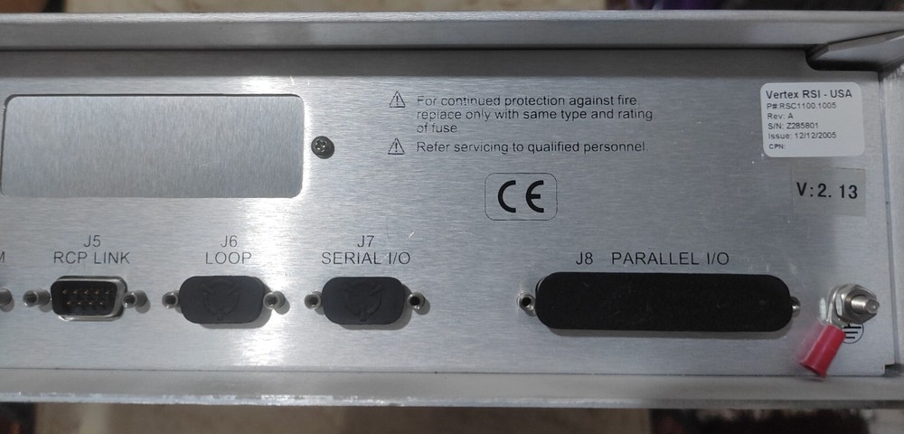 VertexRSI RSC1100 1:1 REDUNDANT SYSTEM CONTROLLER