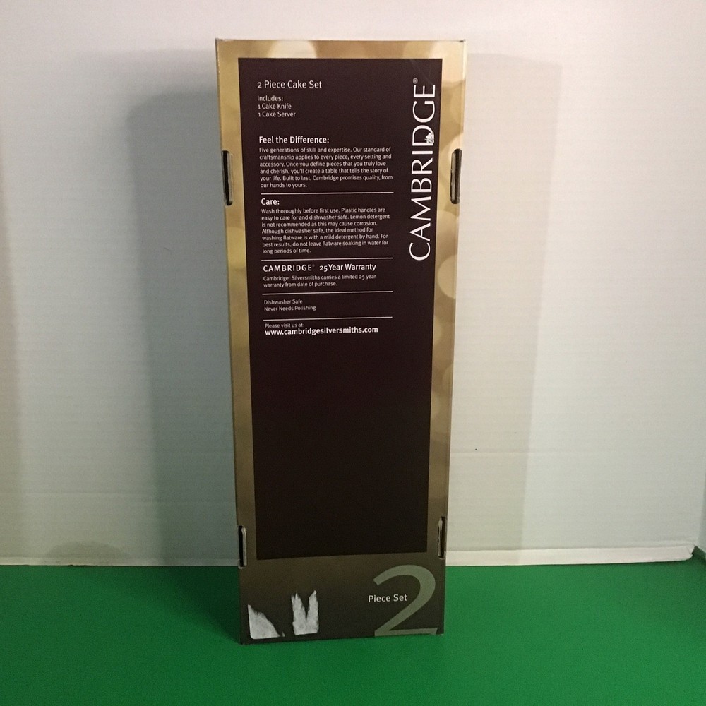 Cambridge 2 Piece Cake Set