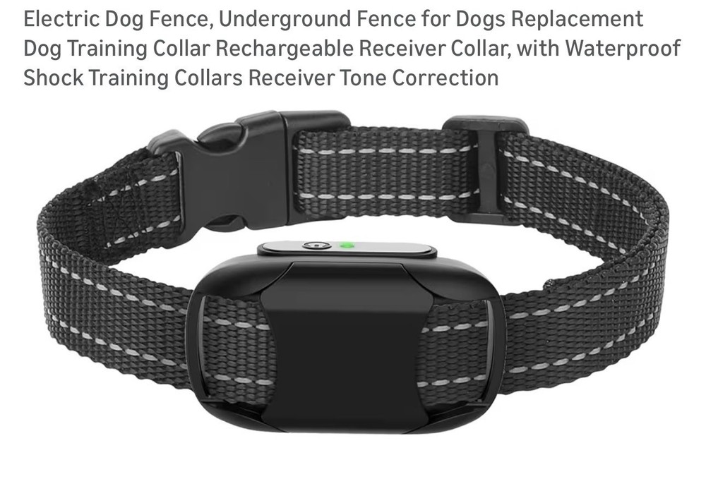 Underground Electric Dog Fence Replacement Receiver Collar