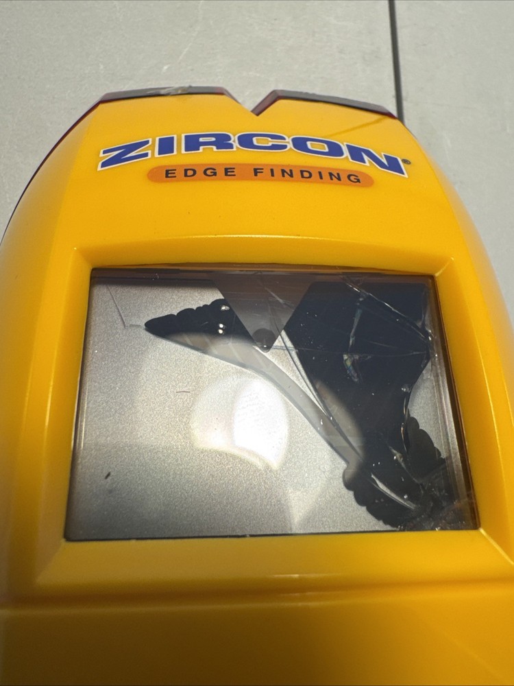 Zircon Multi Scanner Tool StudSensor 9V HD55 Stud Finder- BROKEN DISPLAY