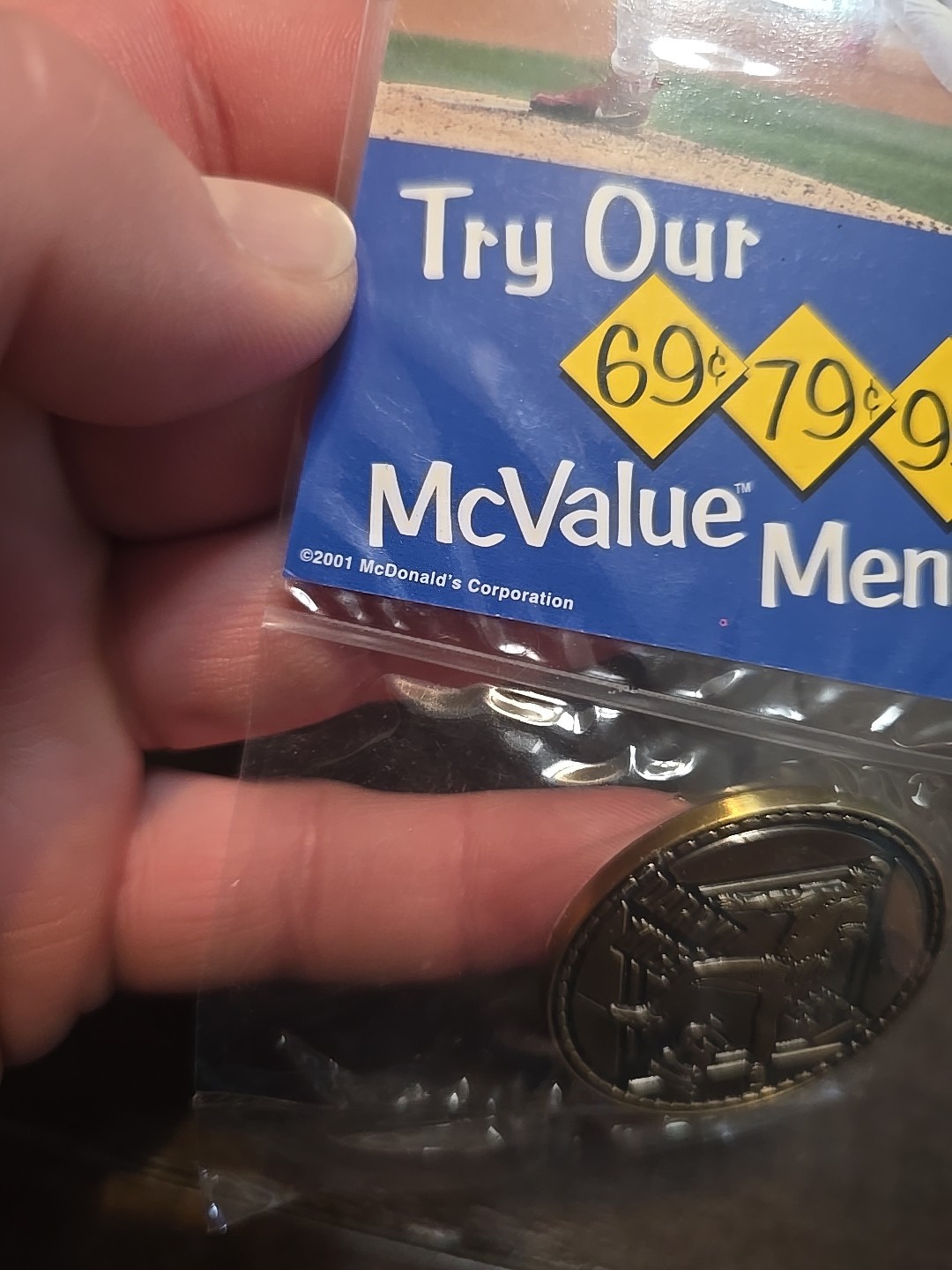 NEW! Darryl Kile, St Louis Cardinals McDonalds Coin, Token And Baseball Card