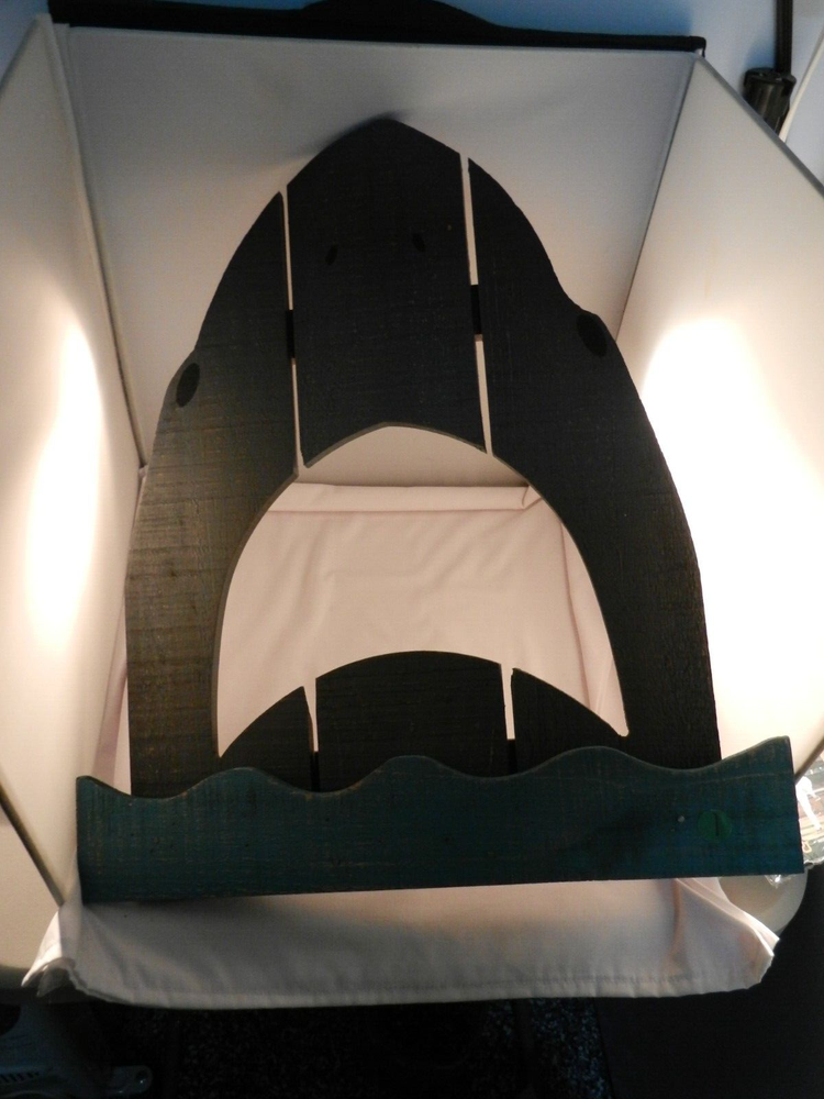 SHARK WALL HANGING 20" X 18"