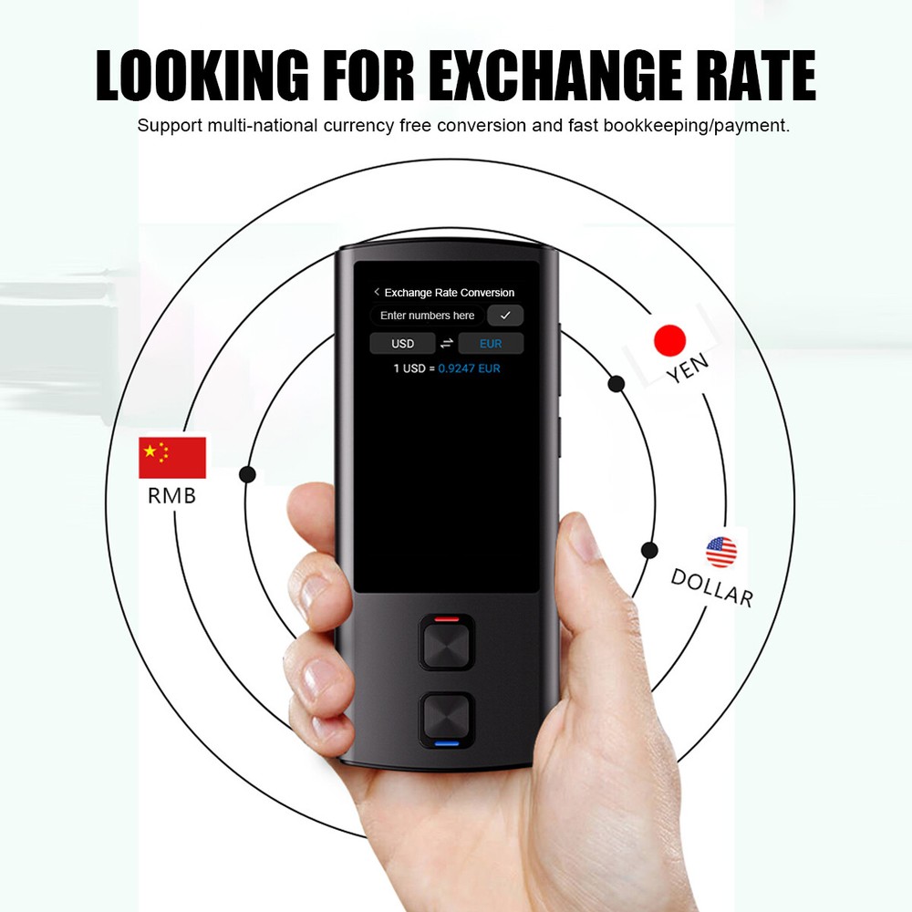 Offline Smart Translator Voice Wifi Translation Bluetooth-Support 138 Language